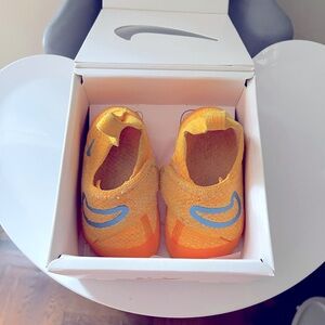 Nike Swoosh 1 Orange/Blue Baby Size 5c